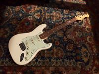 Fender Players Series Stratocaster Olypmic White MOD (6)