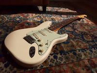 Fender Players Series Stratocaster Olypmic White MOD (9)