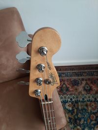 Fender Jazzbass Mexico sunburst w wear4